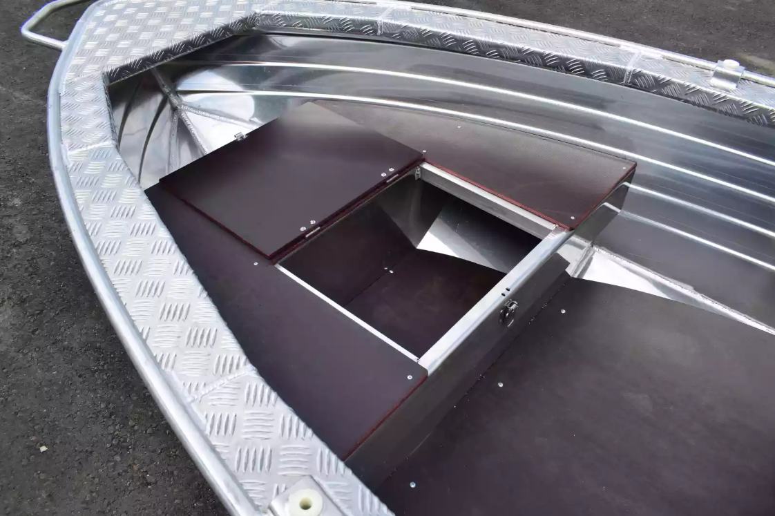 Алюминиевая лодка Wyatboat-390Р Увеличенный борт в Белгороде