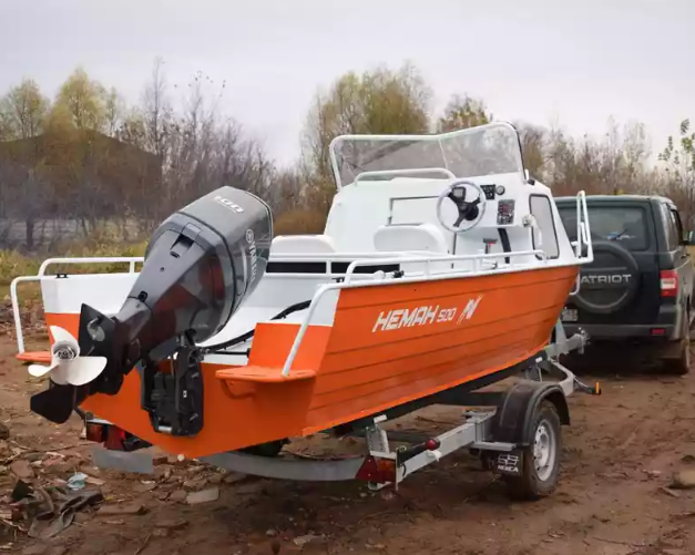 Алюминиевый катер Неман-500 (каютный) в Белгороде