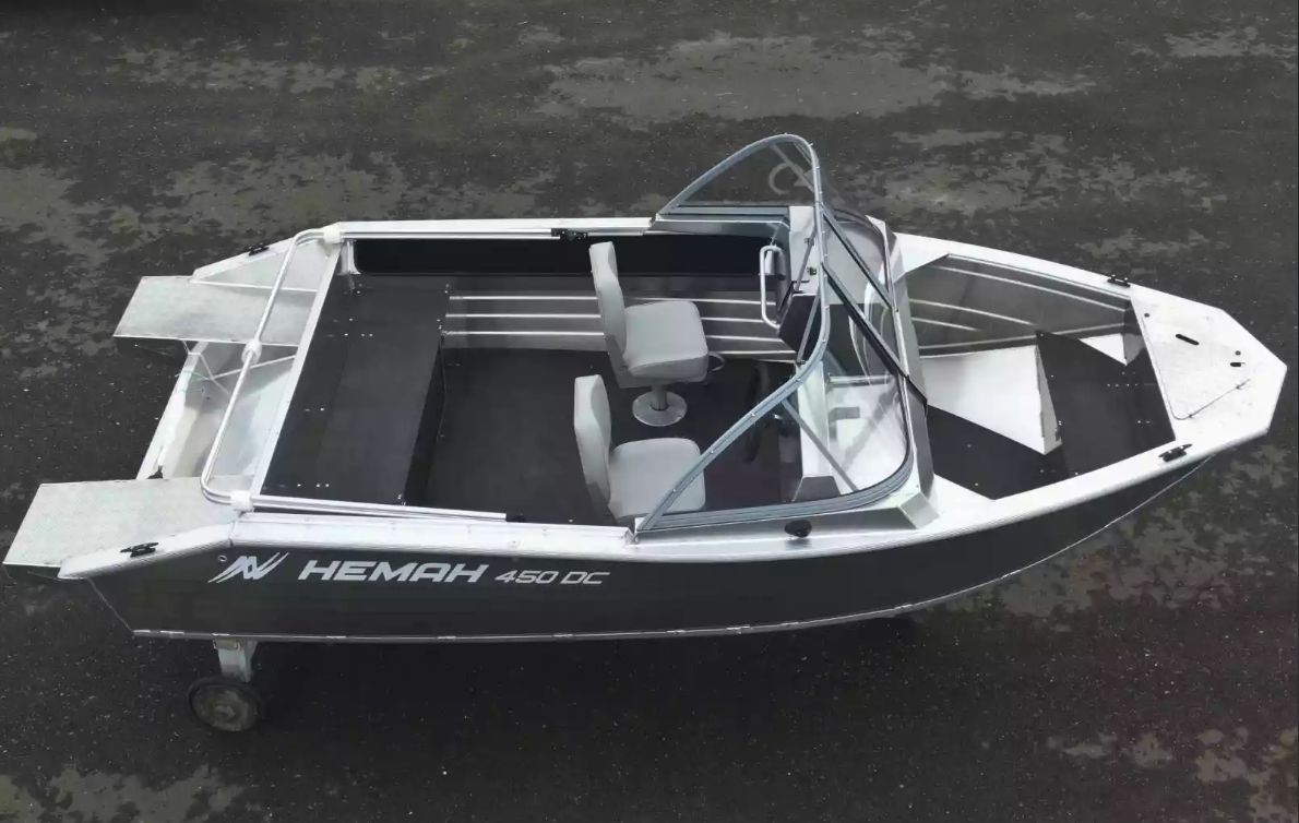 Алюминиевый катер Неман-450 DC NEW без покраски в Белгороде