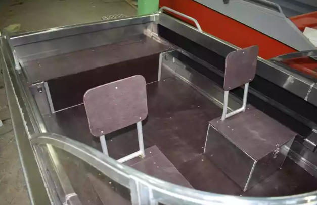 Алюминиевый катер Неман-500 DC (без покраски) в Белгороде