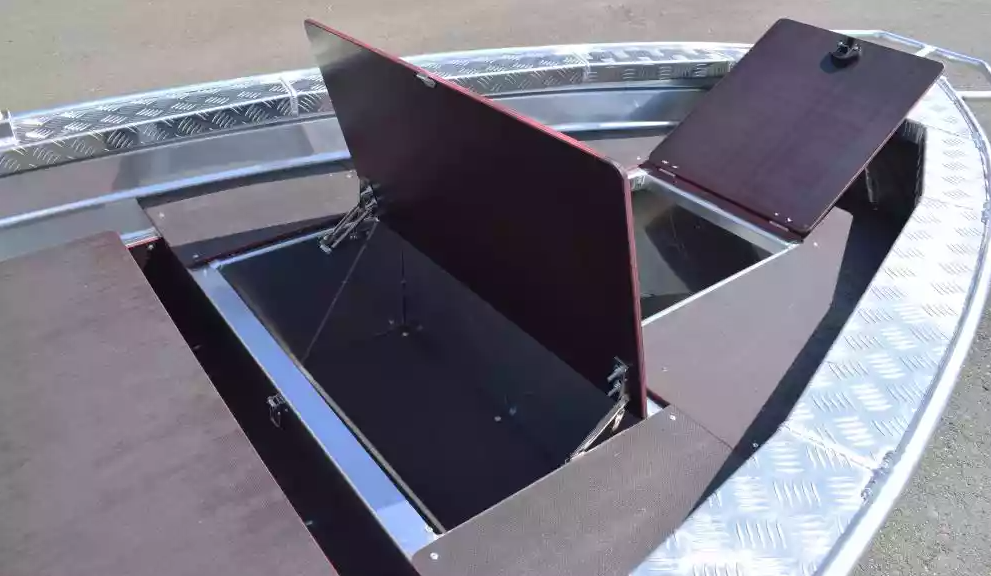 Алюминиевая лодка Wyatboat-390Р Fish в Белгороде