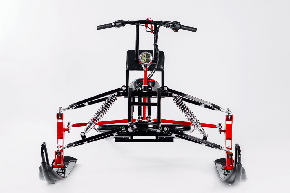 Лыжный модуль IKUDZO с подогревом ручек пластиковые лыжи в Белгороде