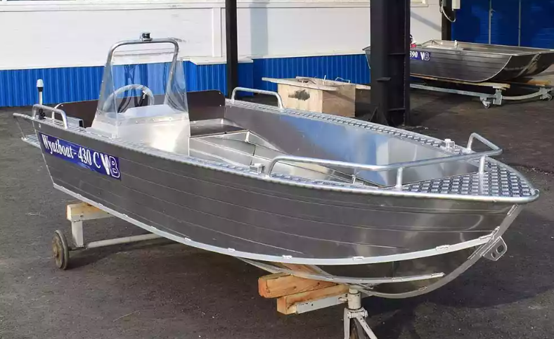 Алюминиевый катер Wyatboat-430 C в Белгороде
