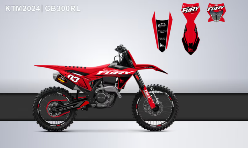 Кроссовый мотоцикл Sanchez Fury CB300RL в Белгороде