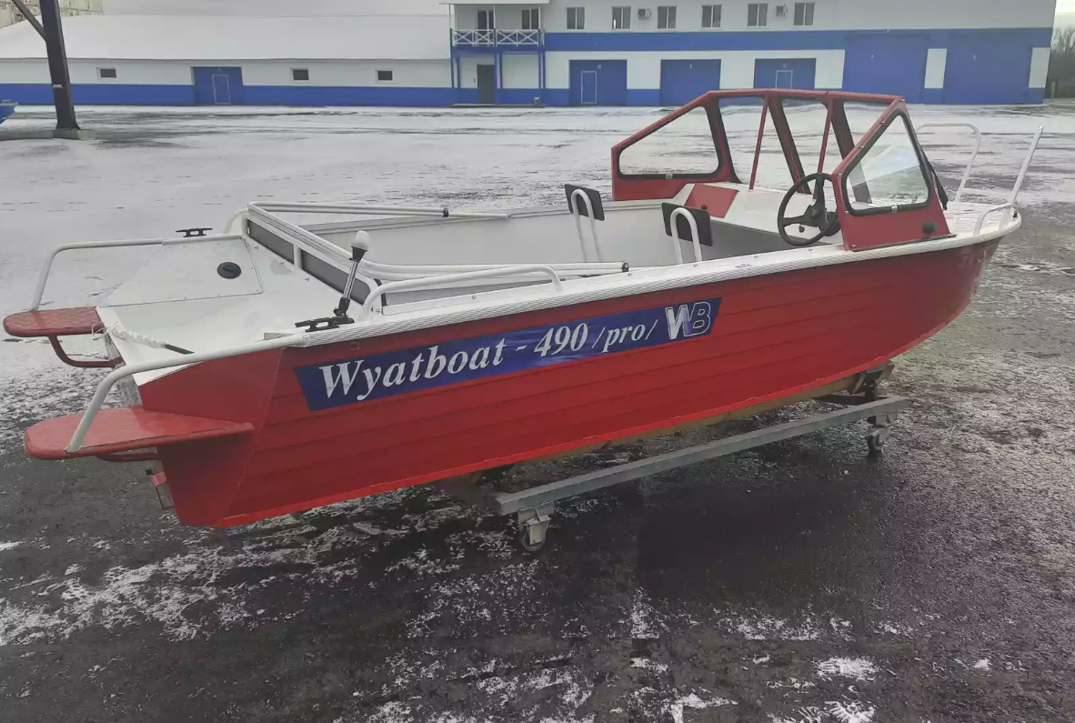 Алюминиевый катер Wyatboat-490 DCM Pro в Белгороде