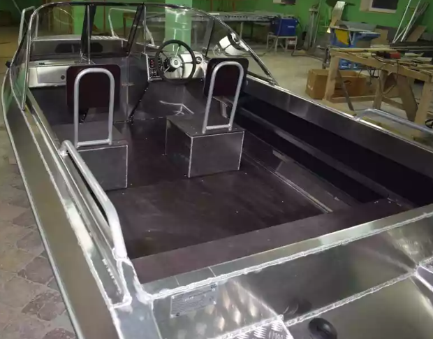 Алюминиевый катер Неман-500 DC (без покраски) в Белгороде