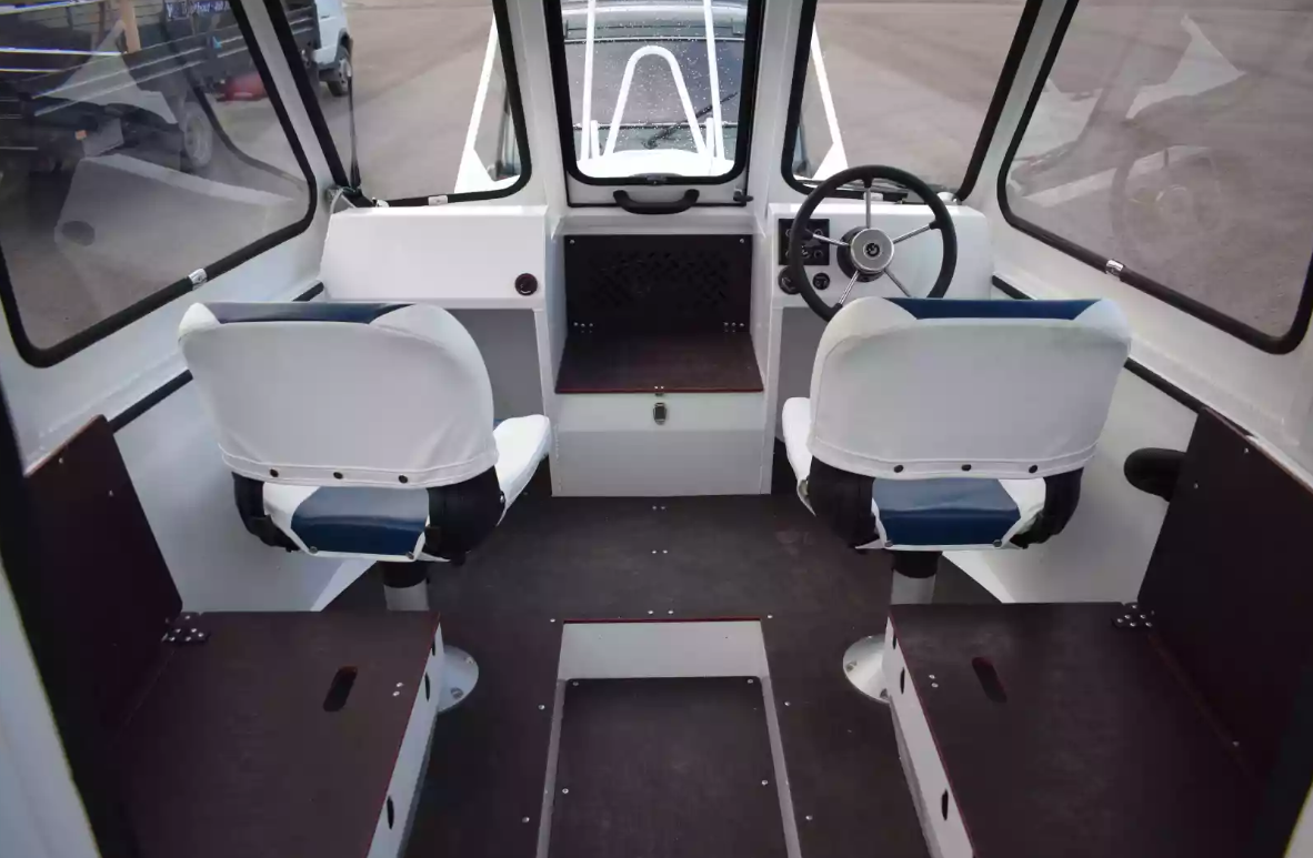 Алюминиевый катер Неман-500 (закрытая рубка) в Белгороде