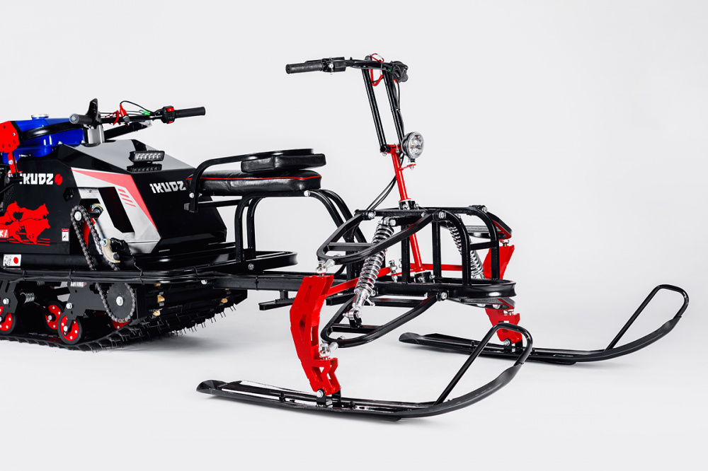 Лыжный модуль IKUDZO TERRAIN с подогревом ручек металлические лыжи в Белгороде