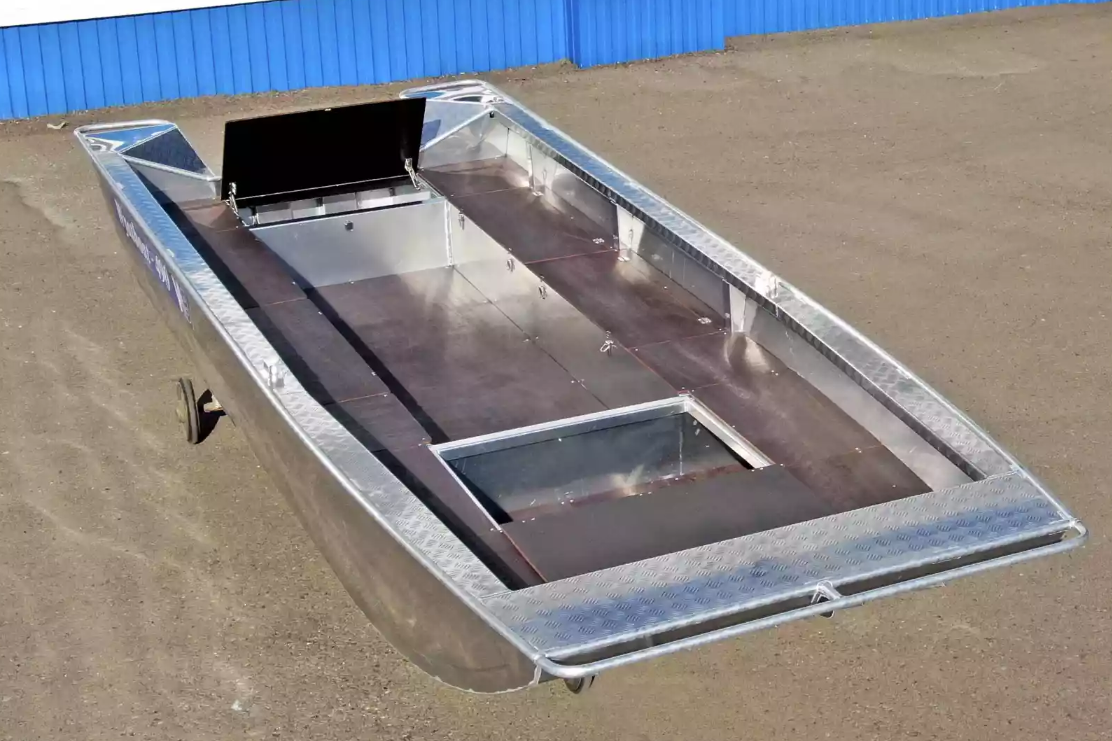 Алюминиевая лодка Wyatboat-490 Jonboat в Белгороде