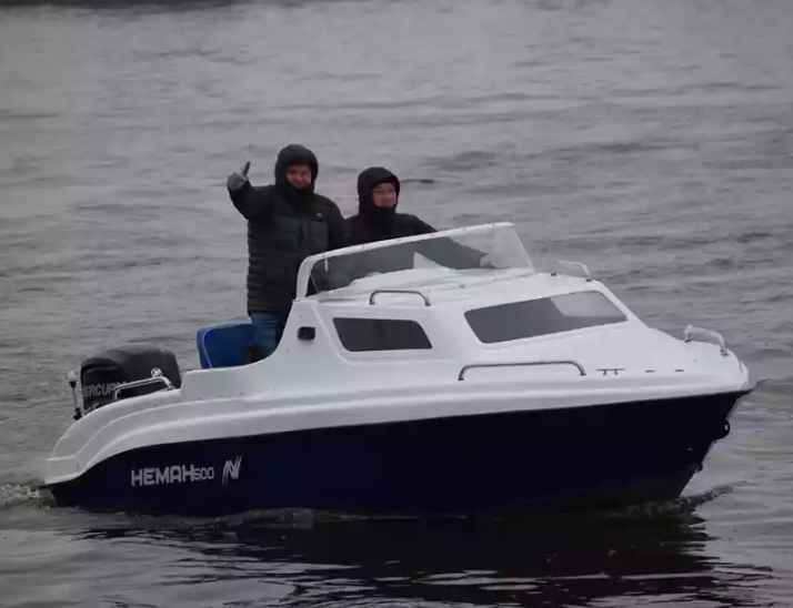 Комбинированный катер Neman-500 с каютой в Белгороде
