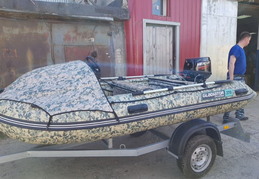 НАДУВНАЯ ЛОДКА GLADIATOR C370AL в Белгороде