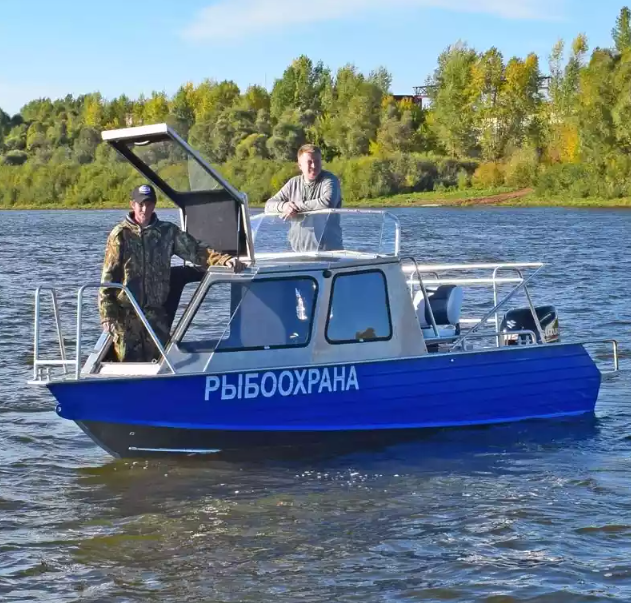 Алюминиевый катер Неман 550 с каютой в Белгороде