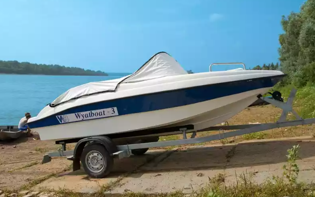 Стеклопластиковый катер Wyatboat-3 (c рундуками) в Белгороде