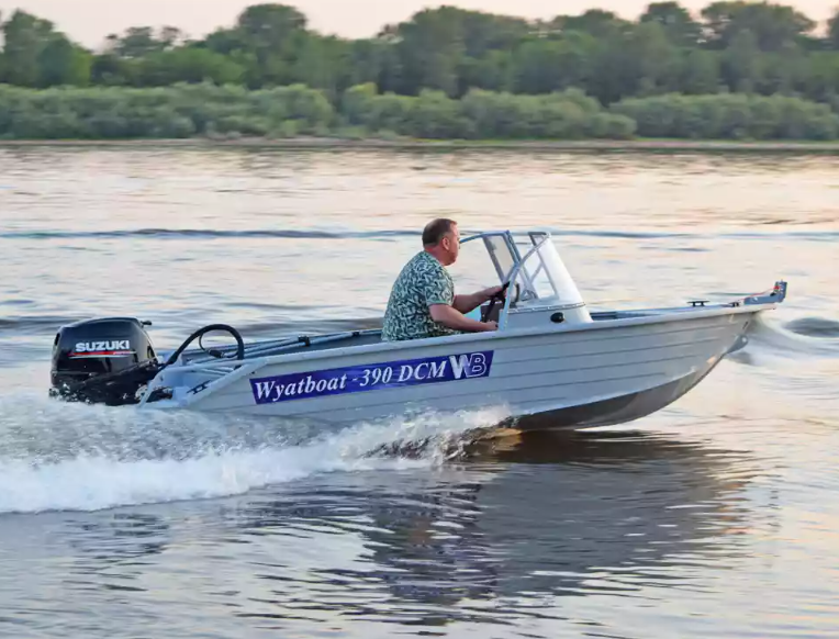 Алюминиевый катер Wyatboat-390 DCM в Белгороде