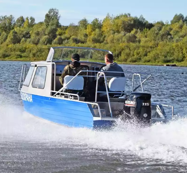 Алюминиевый катер Неман 550 с каютой в Белгороде