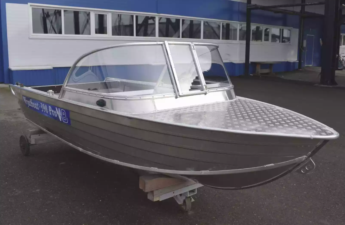 Алюминиевая лодка Wyatboat-390 Pro в Белгороде