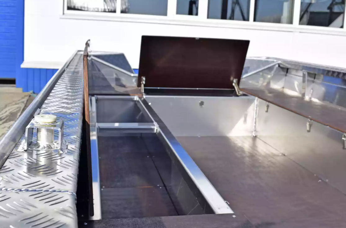 Алюминиевая лодка Wyatboat-490 Jonboat в Белгороде