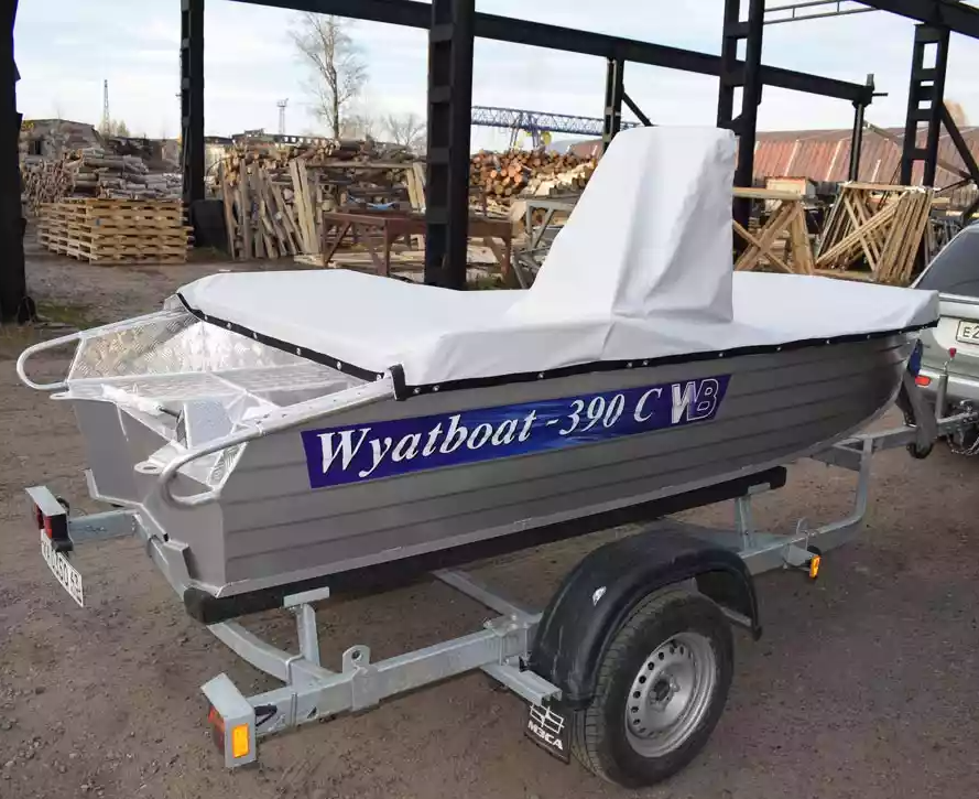 Алюминиевая лодка Wyatboat-390 C в Белгороде