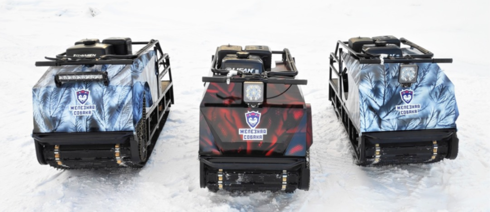 Мотобуксировщик Irondog (Железная собака) M500 20  Камуфляж Охотник в Белгороде