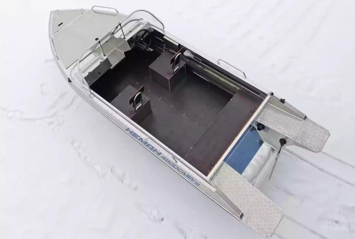 Алюминиевый катер Neman-480 DCM PRO в Белгороде