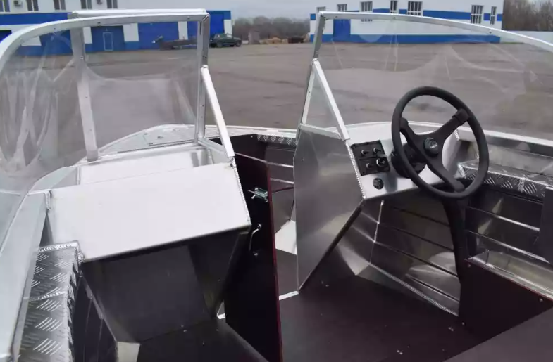 Алюминиевый катер Wyatboat-390 DCM Увеличенный борт в Белгороде