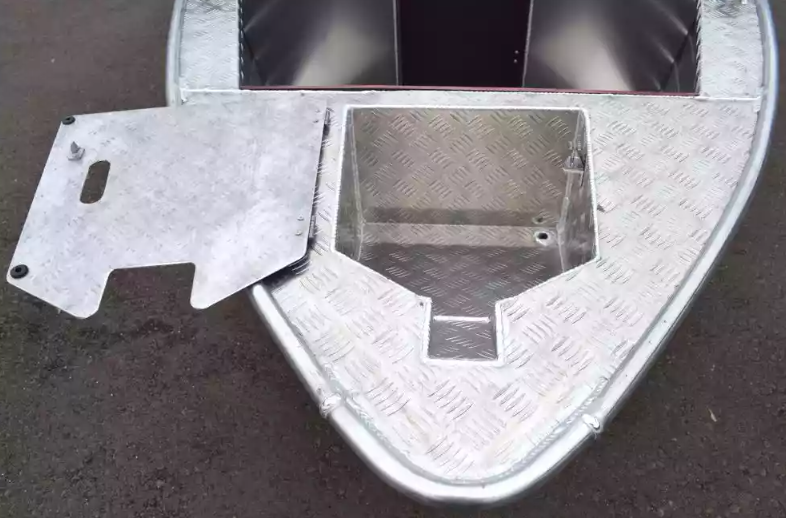 Алюминиевый катер Wyatboat-390 DCM Увеличенный борт в Белгороде