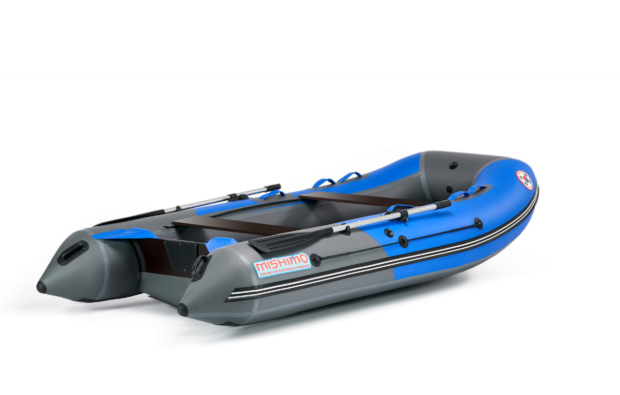 КОМПЛЕКТ ЛОДКА MISHIMO PRO 350 + ЛОДОЧНЫЙ МОТОР MARLIN MP 9.9 (15) AMHS PROLINE в Белгороде