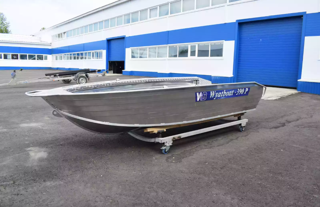 Алюминиевая лодка Wyatboat-390Р Увеличенный борт в Белгороде