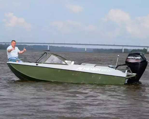 Алюминиевый катер Неман 500 DC водомёт в Белгороде