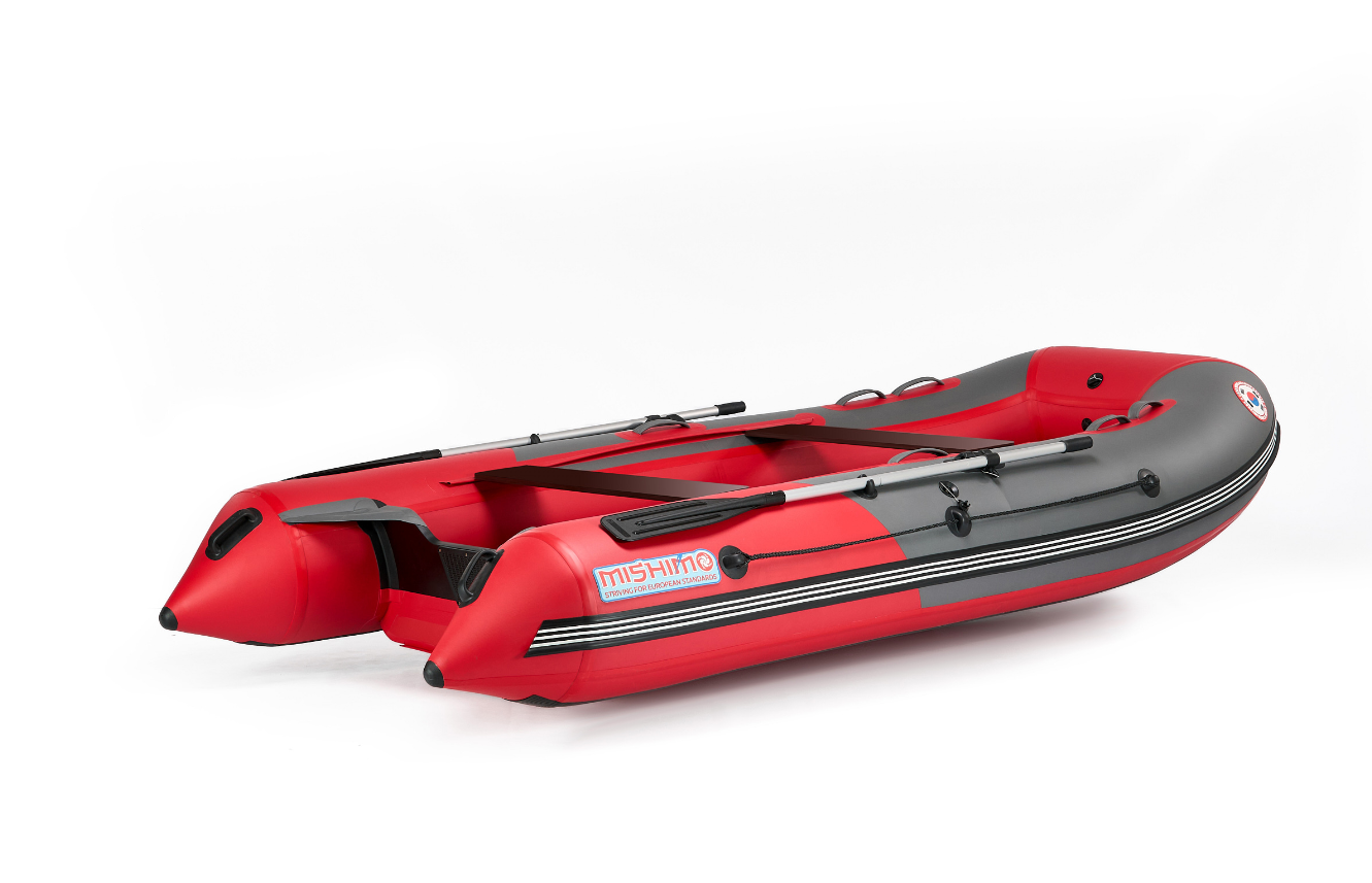 КОМПЛЕКТ ЛОДКА MISHIMO PRO 350 + ЛОДОЧНЫЙ МОТОР MARLIN MP 9.9 (15) AMHS PROLINE в Белгороде