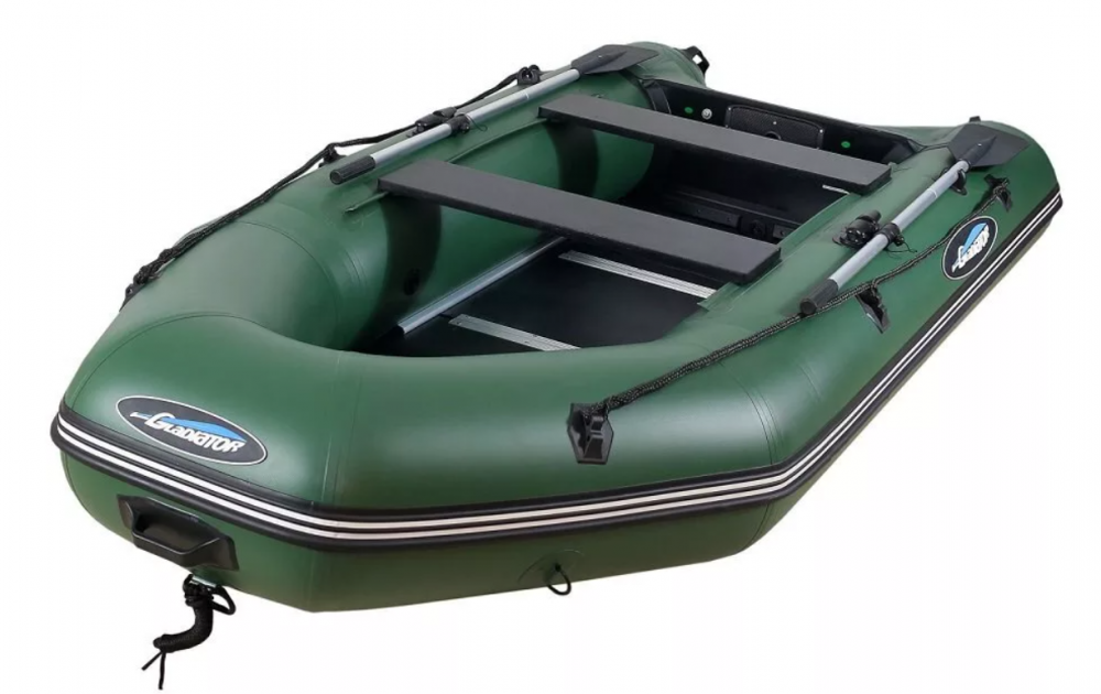 МОТОРНО-ГРЕБНАЯ ЛОДКА ПВХ GLADIATOR A 320 ТК С ФАНЕРНЫМ ПОЛОМ в Белгороде