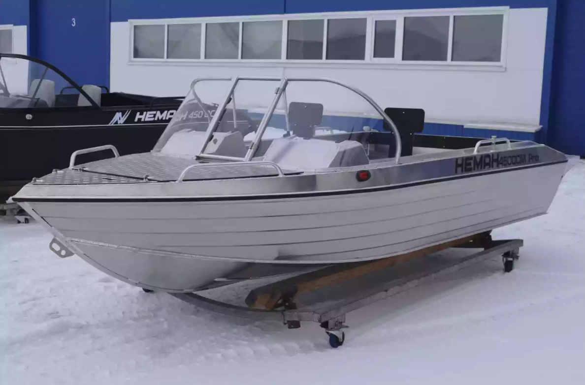 Алюминиевый катер Neman-450 DCM PRO в Белгороде