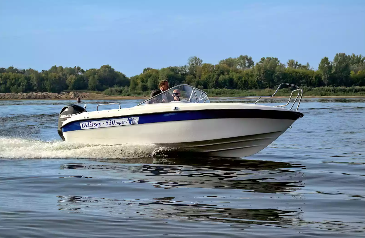 Стеклопластиковый катер Neman-530 Open в Белгороде