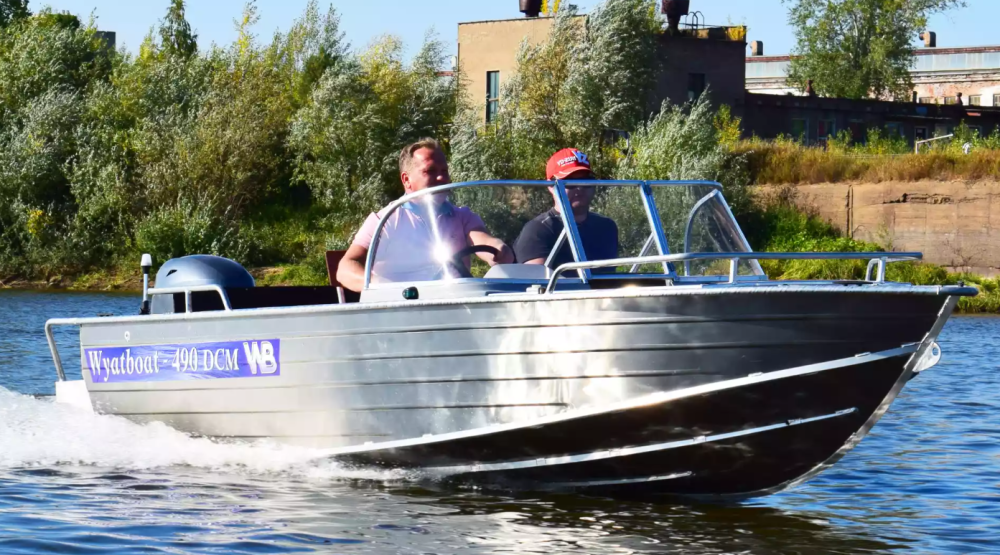 Алюминиевый катер Wyatboat-490 DCM в Белгороде