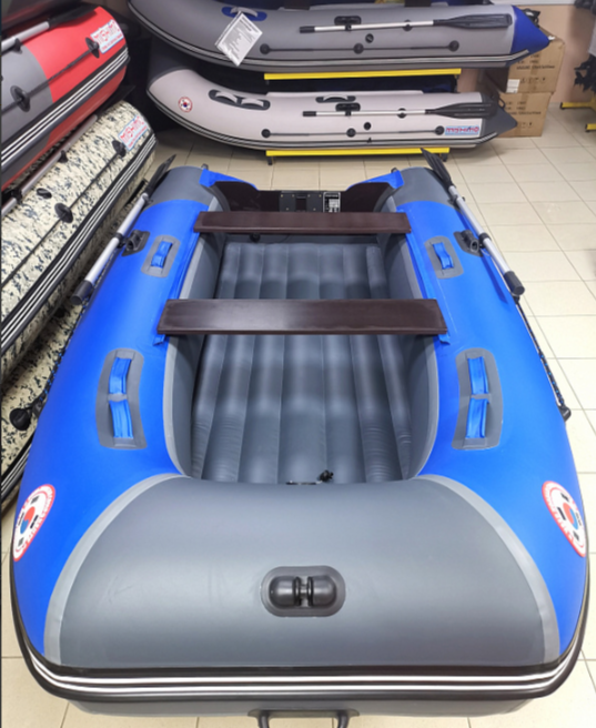 КОМПЛЕКТ Лодка MISHIMO PRO 350 + ЛОДОЧНЫЙ МОТОР MARLIN MP 9.9 (20) AMHS PRO в Белгороде