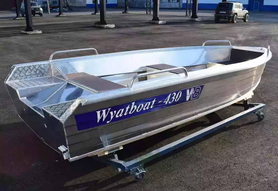 Алюминиевая лодка  Wyatboat-430 Р в Белгороде