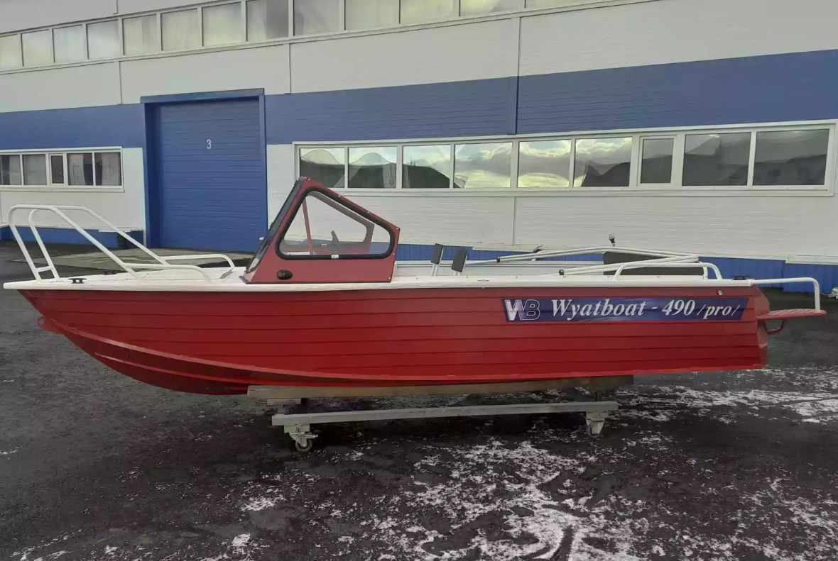 Алюминиевый катер Wyatboat-490 DCM Pro в Белгороде