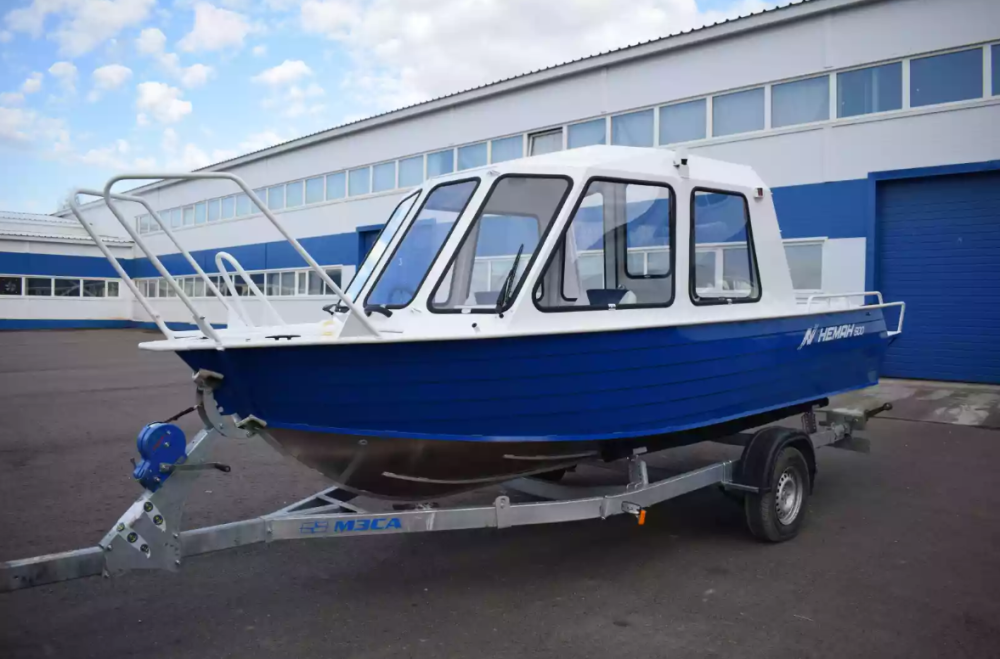 Алюминиевый катер Неман-500 (закрытая рубка) в Белгороде