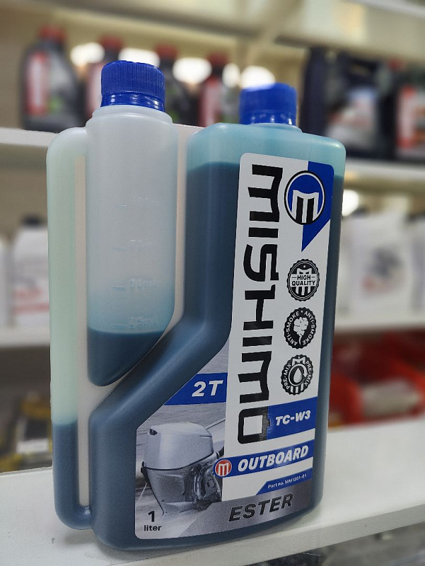 Масло MISHIMO 2T OUTBOARD (ESTER) полусинтетика 1 л в Белгороде