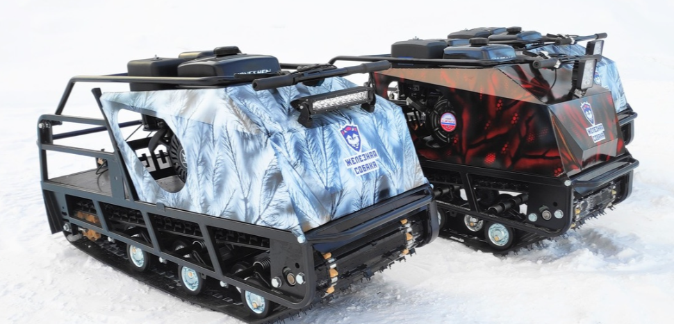 Мотобуксировщик Irondog (Железная собака) M500 20  Камуфляж Охотник в Белгороде