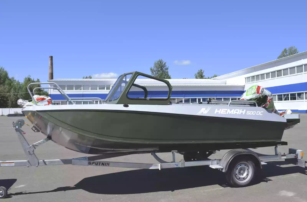 Алюминиевый катер Неман-500 DC Pro в Белгороде