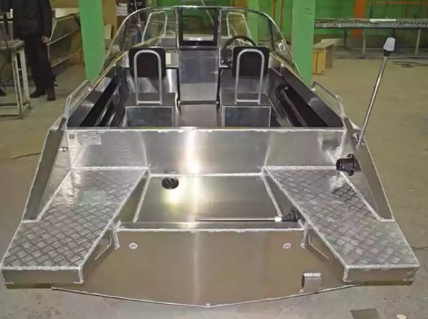 Алюминиевый катер Неман-500 DC (без покраски) в Белгороде