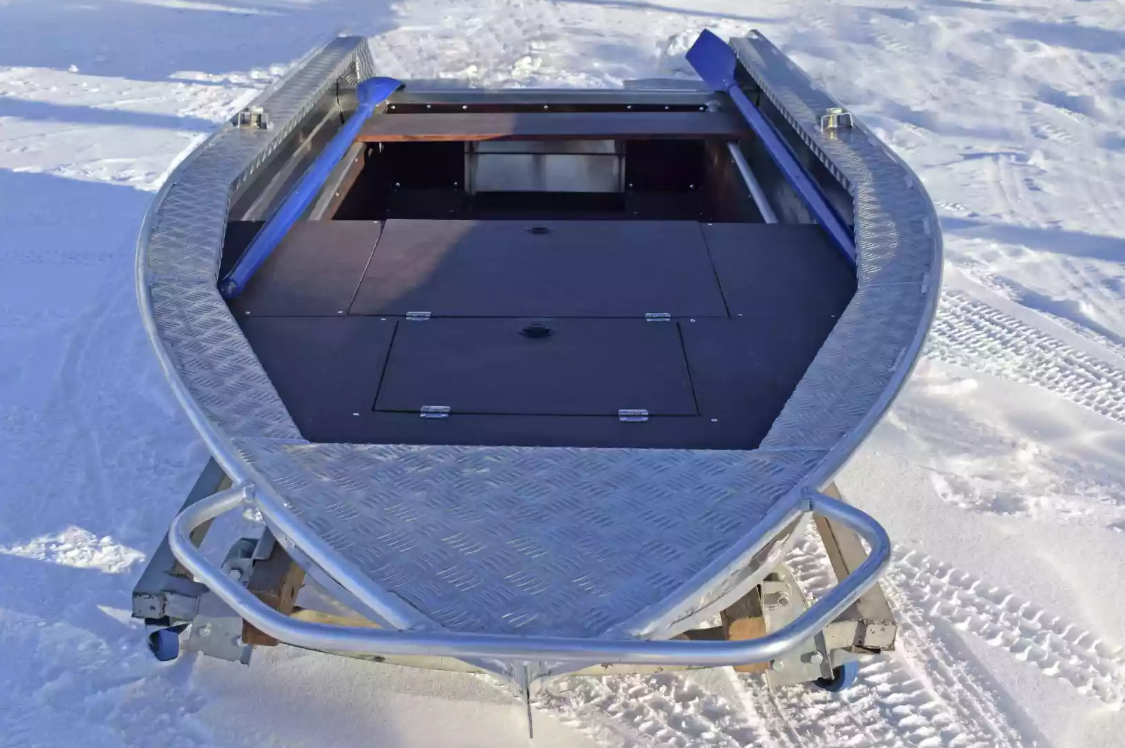 Алюминиевая лодка Wyatboat-370 Р FISH в Белгороде