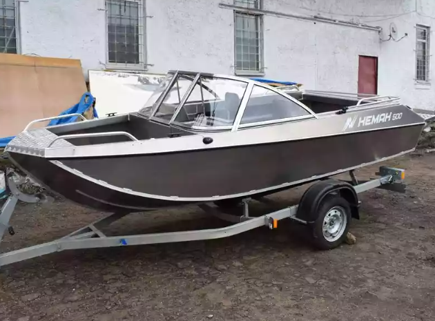 Алюминиевый катер Неман-500 DC (без покраски) в Белгороде
