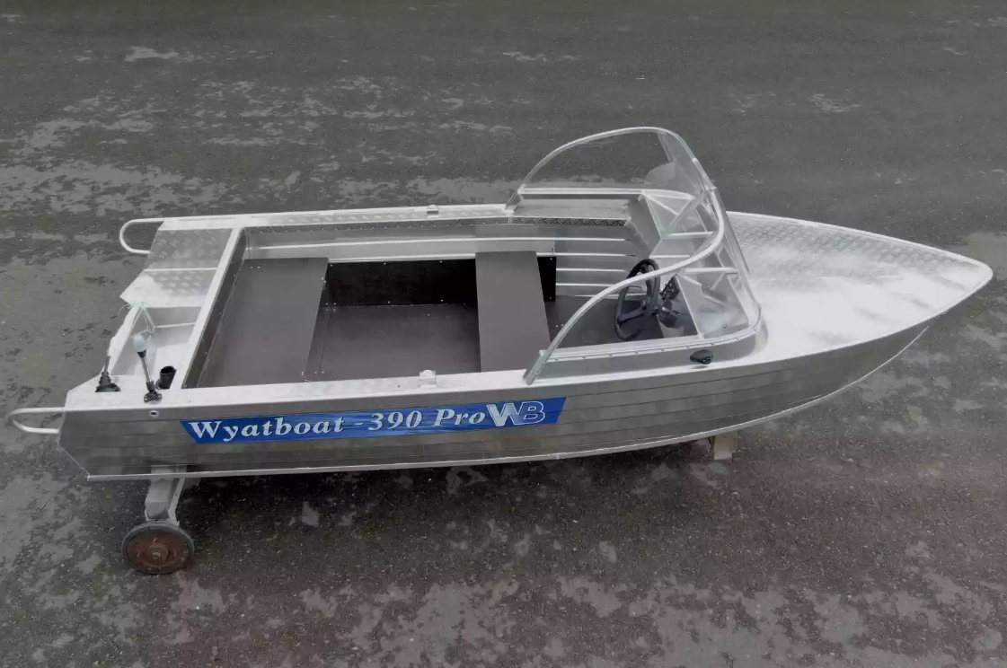 Алюминиевая лодка Wyatboat-390 Pro в Белгороде