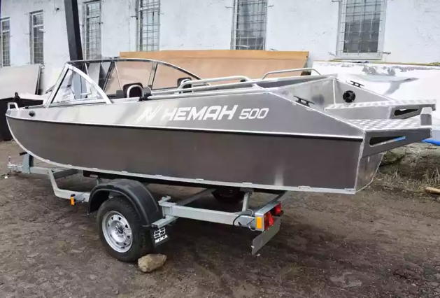 Алюминиевый катер Неман-500 DC (без покраски) в Белгороде