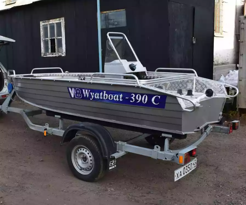 Алюминиевая лодка Wyatboat-390 C в Белгороде