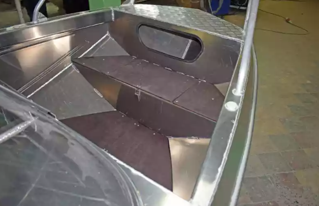 Алюминиевый катер Неман-500 DC (без покраски) в Белгороде