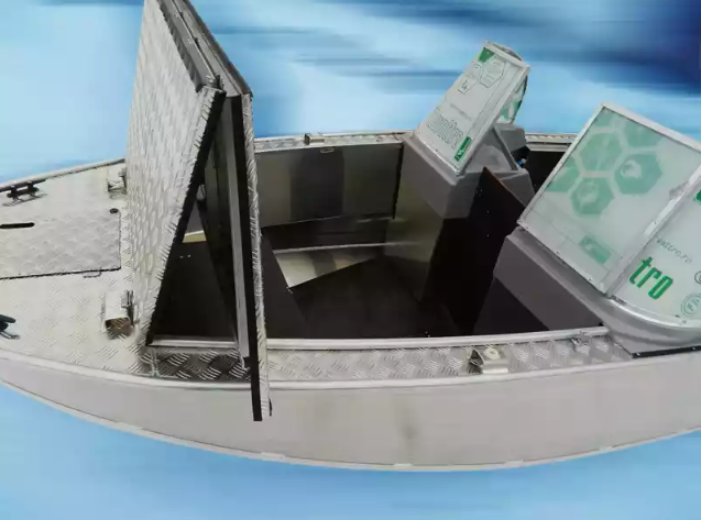 Алюминиевый катер Wyatboat-430T DCM Трансформер в Белгороде