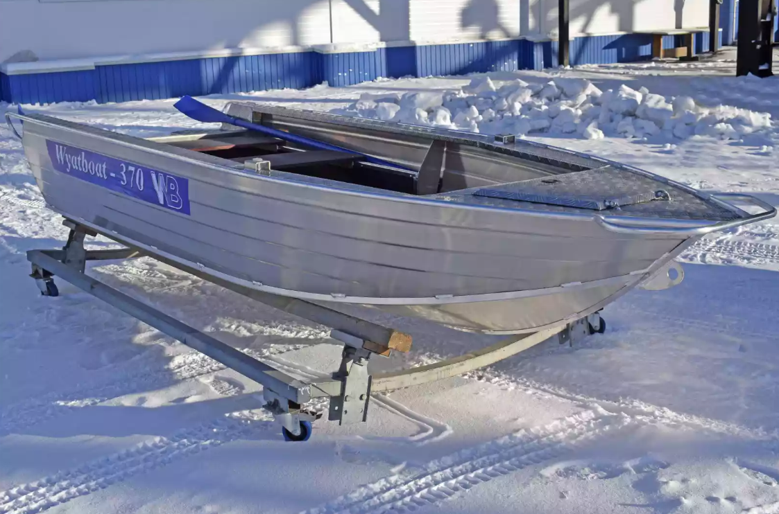 Алюминиевая лодка Wyatboat-370 Р PRO в Белгороде